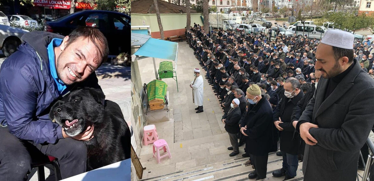 'Bali' sahibinin tabutunun başından ayrılmadı