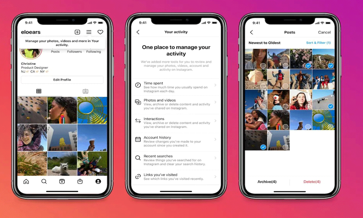 Instagram'dan büyük kolaylık: Toplu silme özelliği geldi