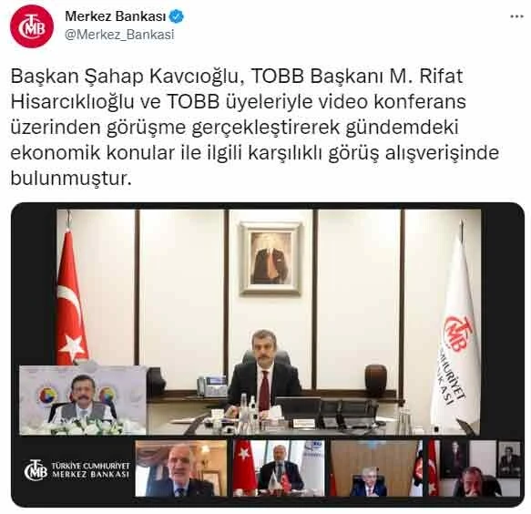 Merkez Bankası Başkanı Kavcıoğlu'ndan TL'ye geçişte destek mesajı