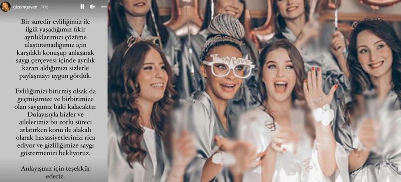 Gizem Güven ve Caner Turp'un boşanma kararı sevenlerini üzdü! Gizem Güven kimdir, kaç yaşında?