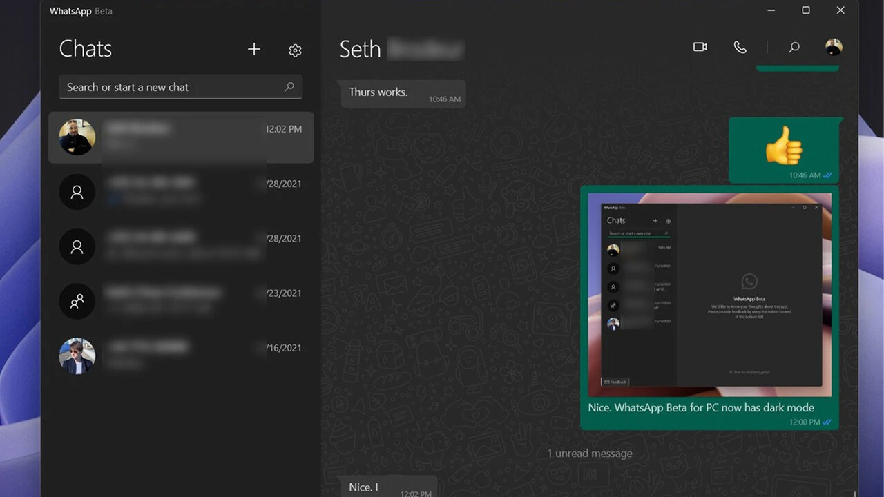 WhatsApp masaüstü uygulaması için beklenen özellik geldi: Karanlık Mod