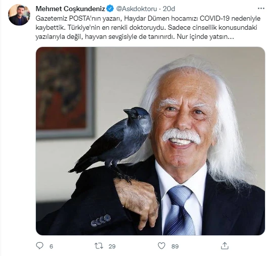 Son dakika! Haydar Dümen hayatını kaybetti