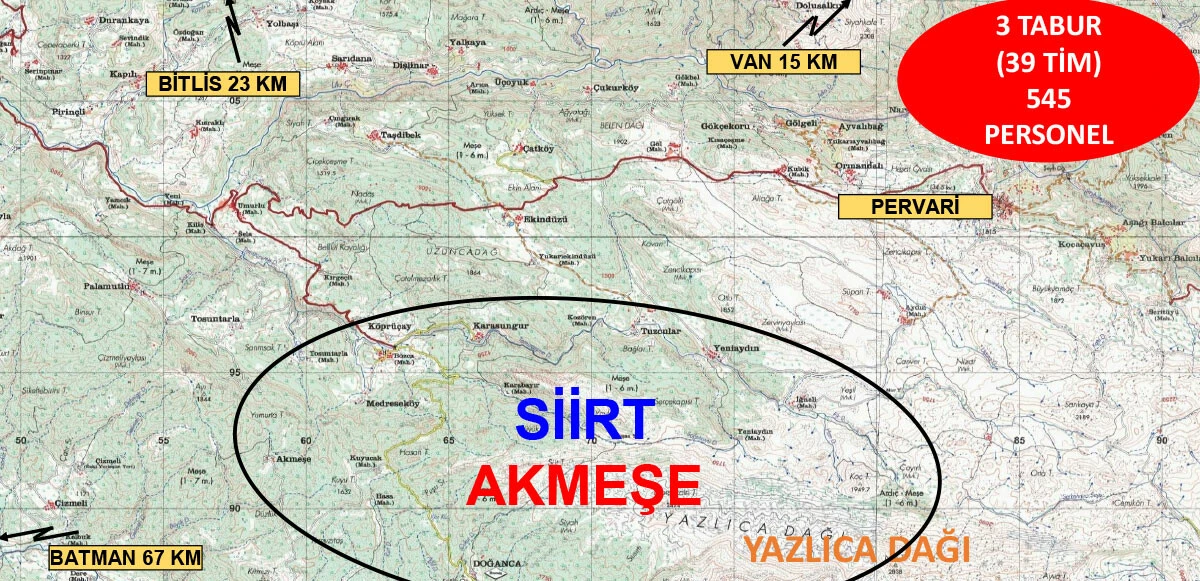 Son dakika! İçişleri duyurdu: Siirt'te Eren-Kış 24 operasyonu başladı