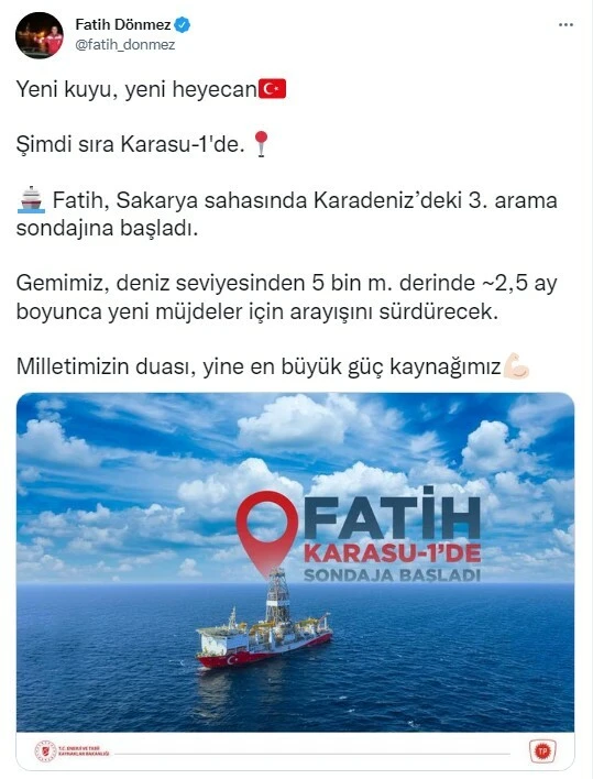 Son dakika! Yeni kuyu yeni heyecan: Fatih gemisi üçüncü arama sondajına başladı