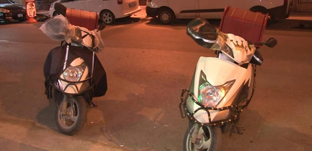 Kurye olarak işe başladı, ikinci siparişte motoru çaldı
