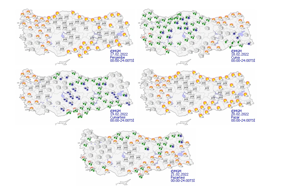 Meteoroloji illeri tek tek uyardı: İstanbul'a kar geri geliyor (17 Şubat hava durumu)