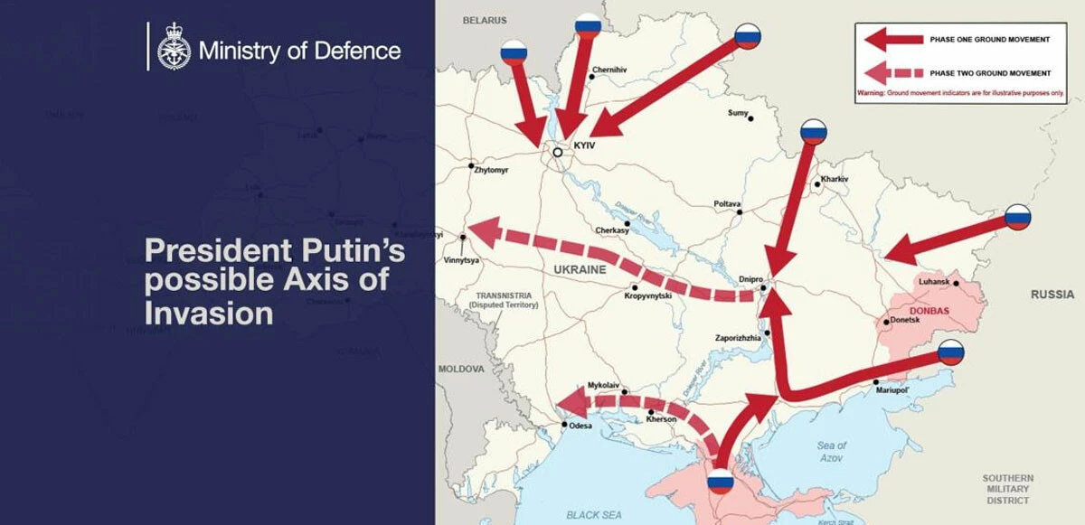 İngiltere, Rusya'nın olası Ukrayna'yı işgal planını yayımladı