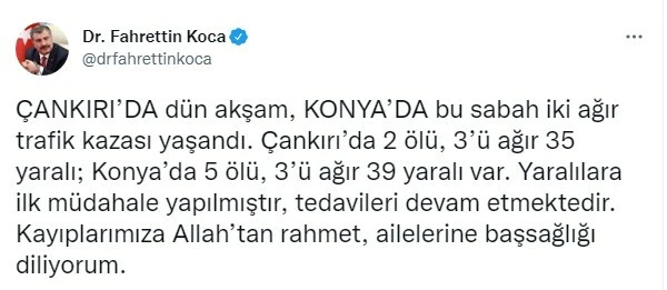 Son dakika! Konya'da tur otobüsü devrildi, çok sayıda ölü ve yaralı var