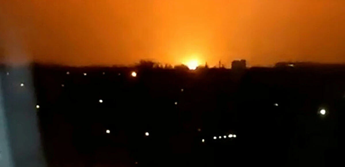 Ukrayna'nın doğusu Donetsk'te önce siren, sonra patlama sesi yükseldi