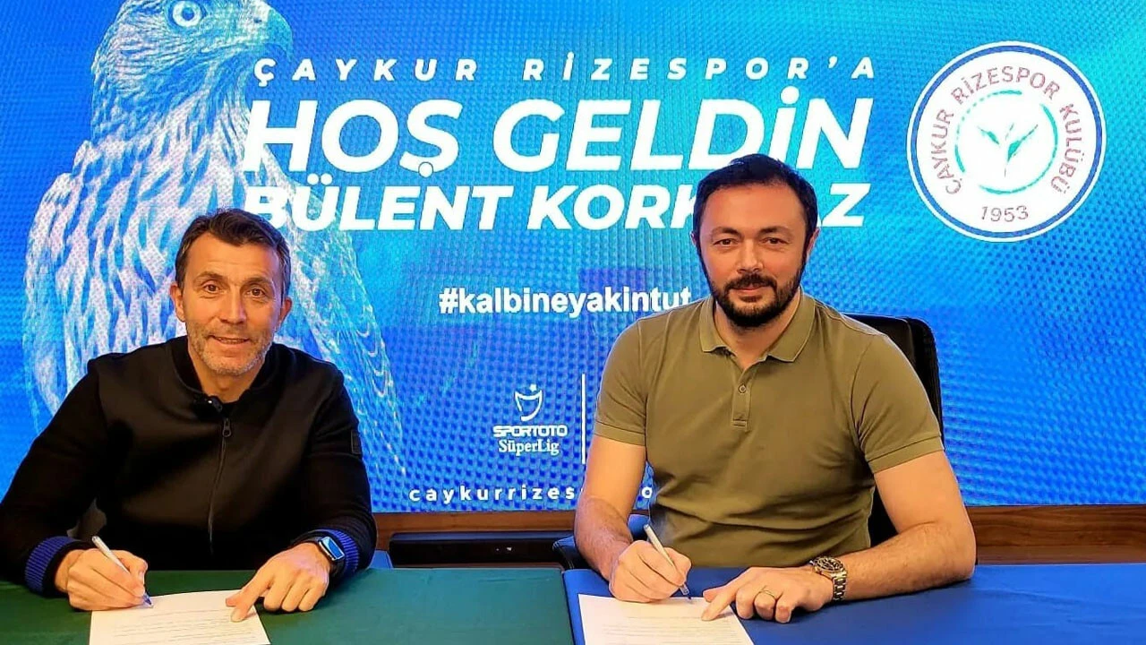 Çaykur Rizespor, Bülent Korkmaz'ı açıkladı