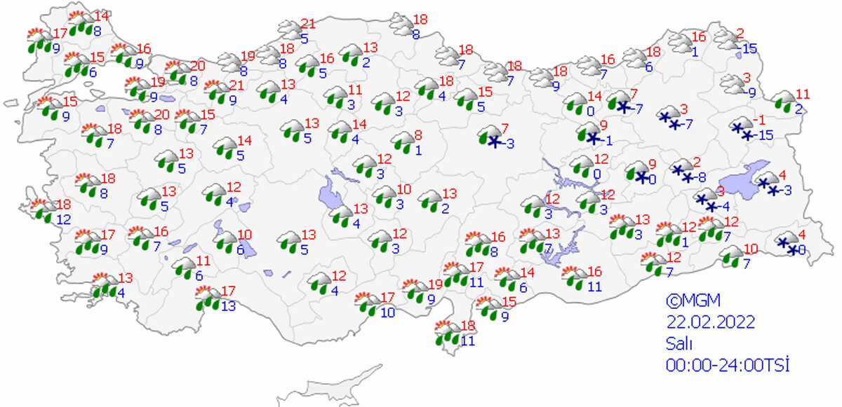 11 ilde kuvvetli yağış etkili olacak