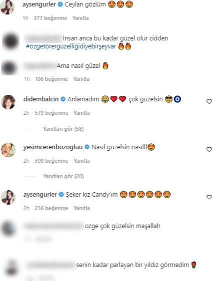 Kuruluş Osman'ın Bala'sı Özge Törer sosyal medya paylaşımlarıyla hayran bıraktı