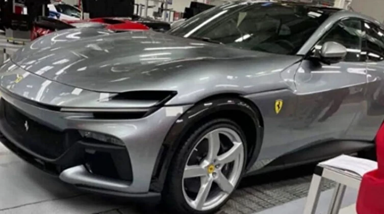 Ferrari'nin ilk SUV modelinin görüntüleri sızdı: Tasarım görenleri hayran bıraktı