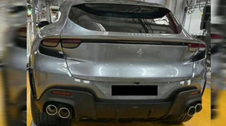 Ferrari'nin ilk SUV modelinin görüntüleri sızdı: Tasarım görenleri hayran bıraktı