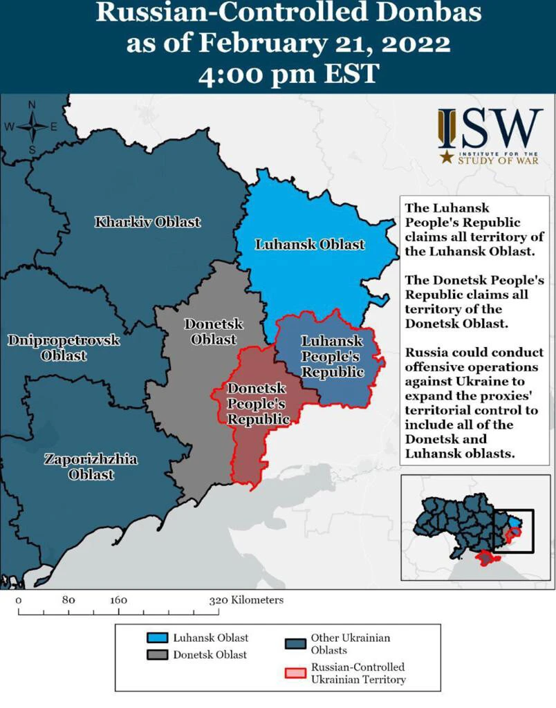 Donbas'ta sınırlar yeniden şekillendi: Ruslar daha ileri gitmeyecek