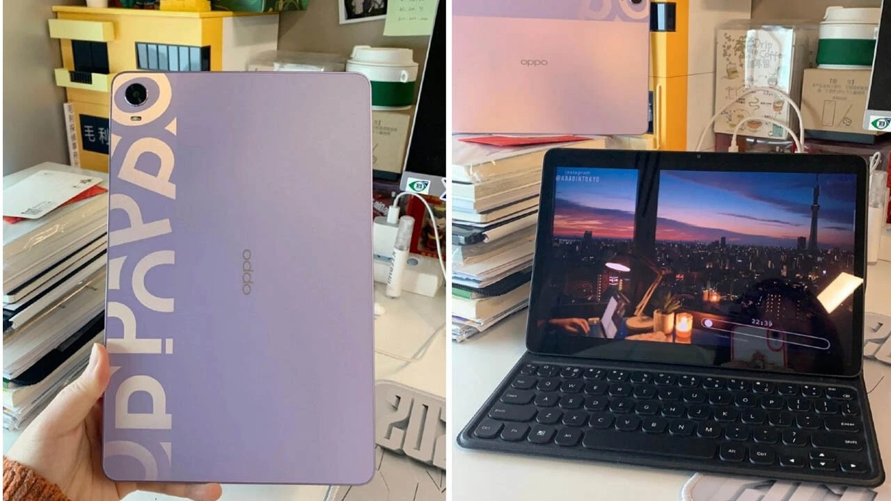 OPPO'nun ilk tableti OPPO Pad canlı olarak sızdırıldı