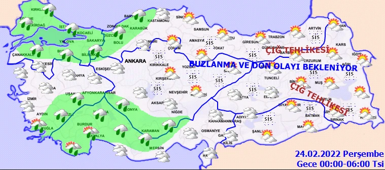 Meteoroloji'den birçok kente peş peşe uyarı: Yağışlar kuvvetli olacak (23 Şubat hava durumu)