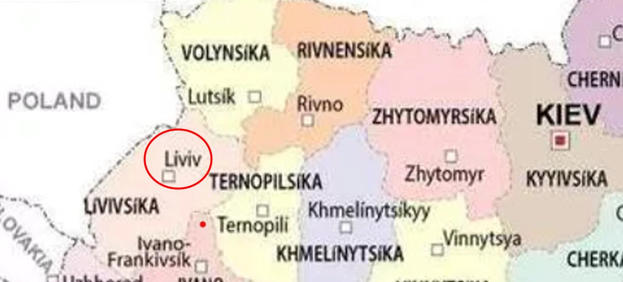 Lviv nerede, haritadaki yeri neresi? Polonya'ya sınırı olan Lviv'de siren sesleri yükseliyor!
