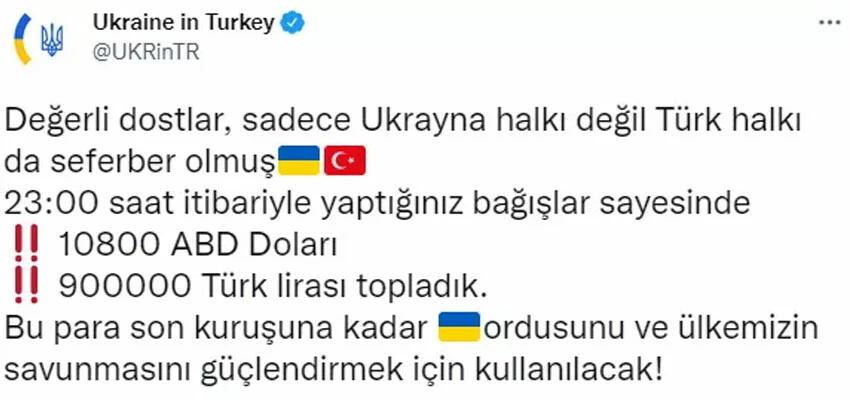 Ukrayna'dan dikkat çeken Türkiye açıklaması!