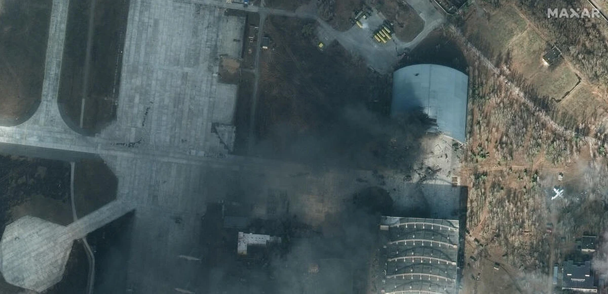 Rus ordusuna ait konvoy Kiev'e doğru yola çıktı