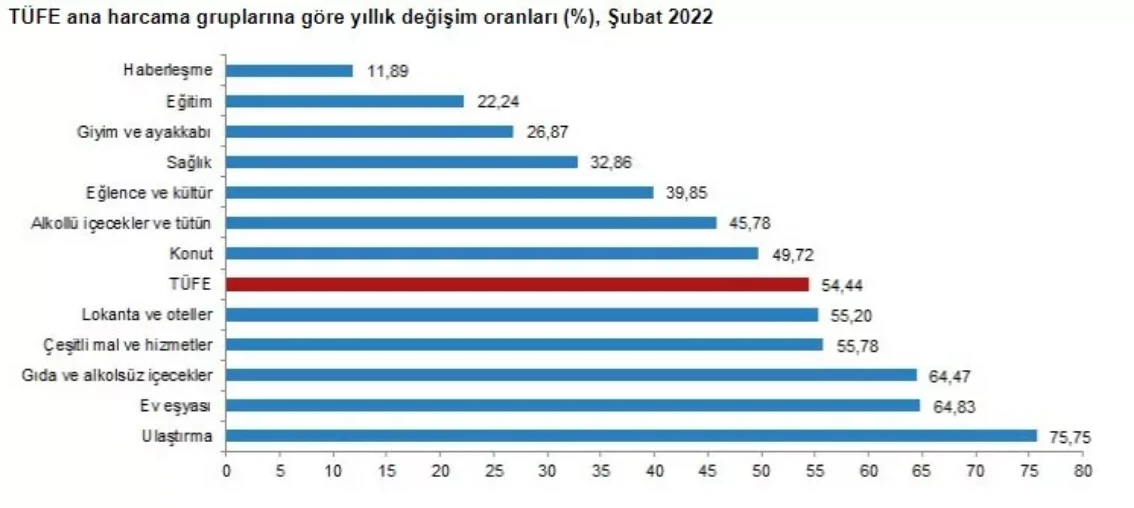 Son dakika! Şubat ayı enflasyon rakamları açıklandı