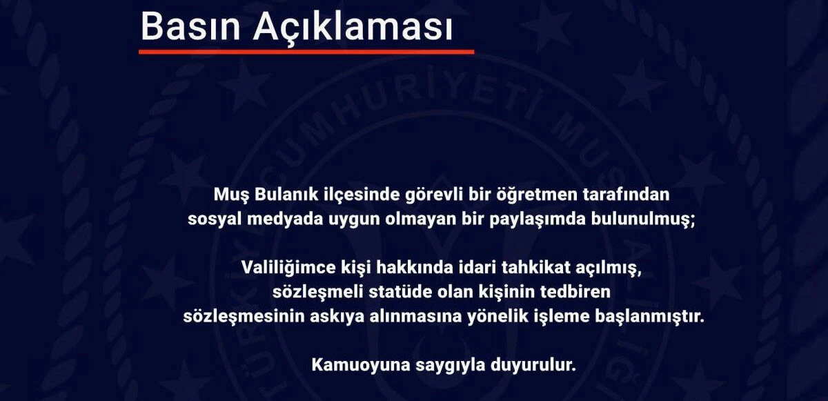 Doğulu öğrencilere ‘pis’ ve ‘hastalıklı’ diyen öğretmen hakkında soruşturma