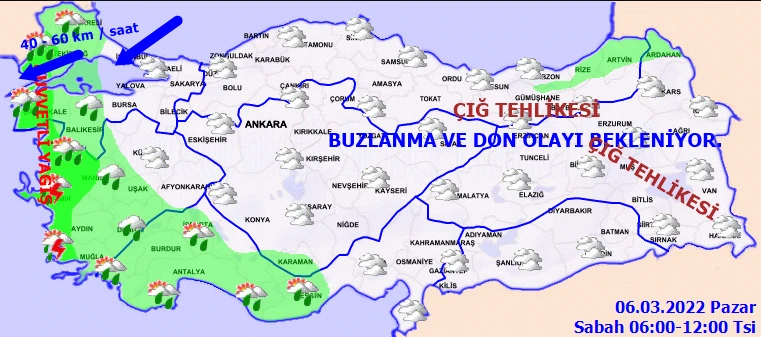 Meteoroloji tarih vererek uyardı: İstanbul'a kar geri dönüyor ( 6 Mart hava durumu)