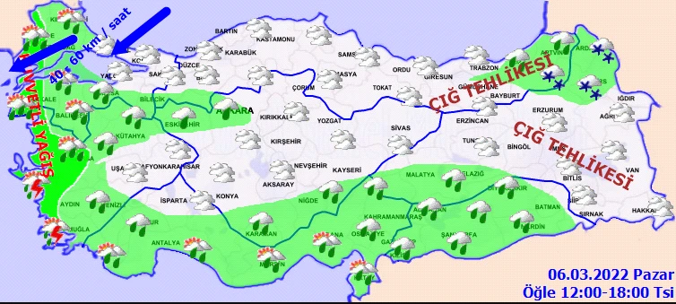 Meteoroloji tarih vererek uyardı: İstanbul'a kar geri dönüyor ( 6 Mart hava durumu)