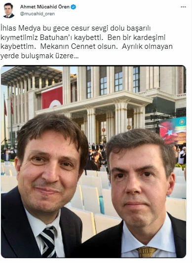 İhlas Medya'nın acı günü: Batuhan Yaşar'ı kaybettik