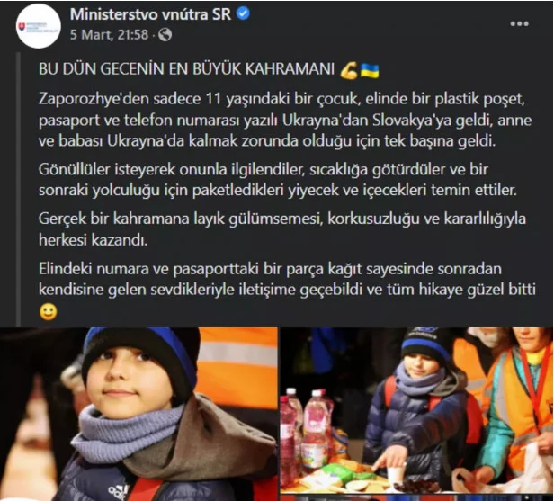 Dünya 11 yaşındaki Ukraynalı çocuğu konuşuyor! 1000 km'lik yolu tek başına katetti