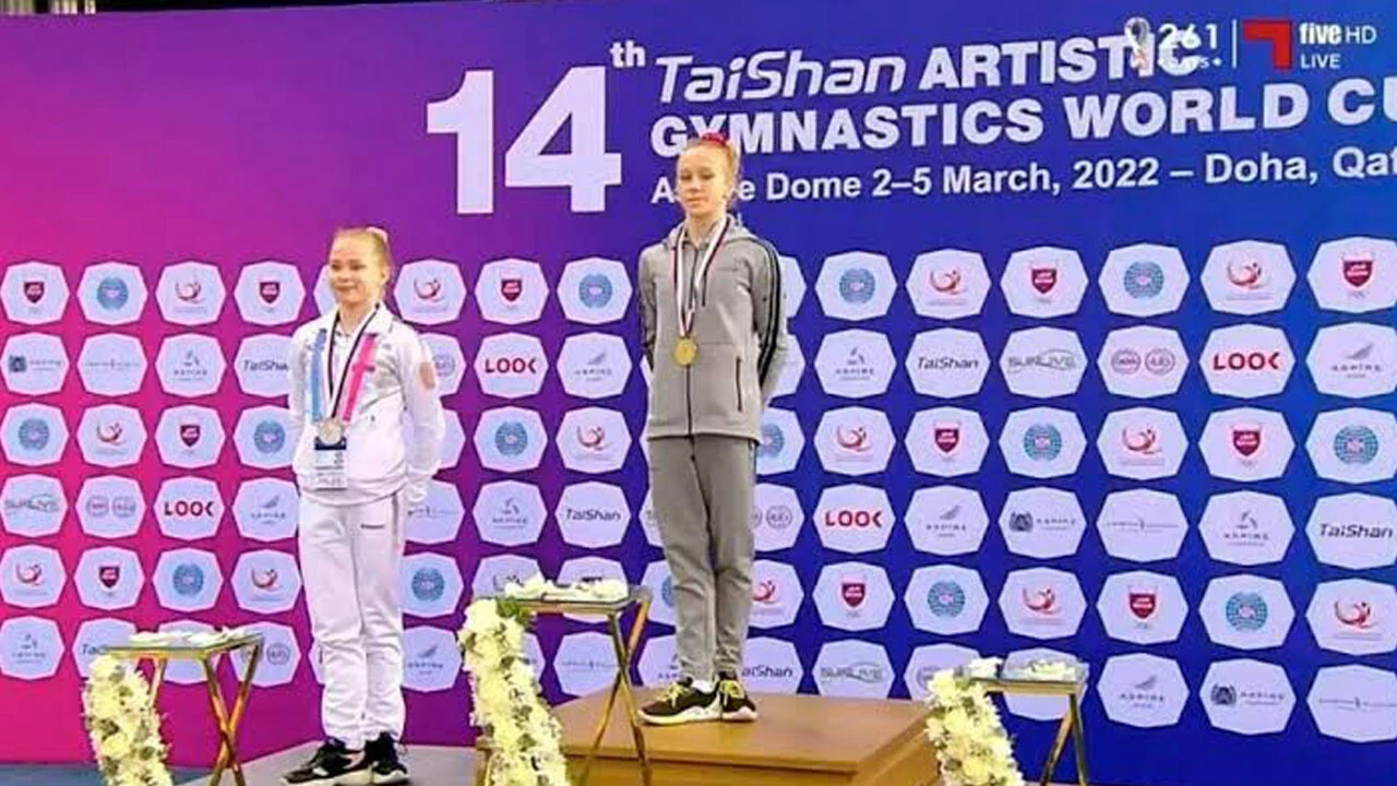 Rus sporcudan tepki çeken hareket