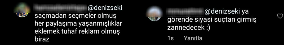 Mehmet Şef’in paylaşımı Deniz Seki’yi rahatsız etti! “En iyisi sıcak çay"