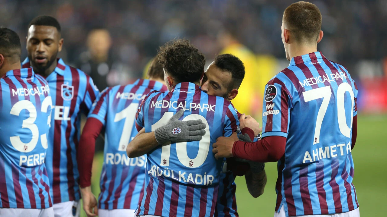 Bordo-mavi fırtına adım adım şampiyonluğa! Maç sonucu: Trabzonspor 4-2 Göztepe