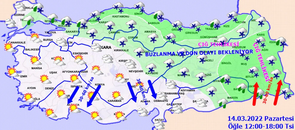 Son dakika! İstanbul için yeni uyarı: Yeniden kar ihtimali var