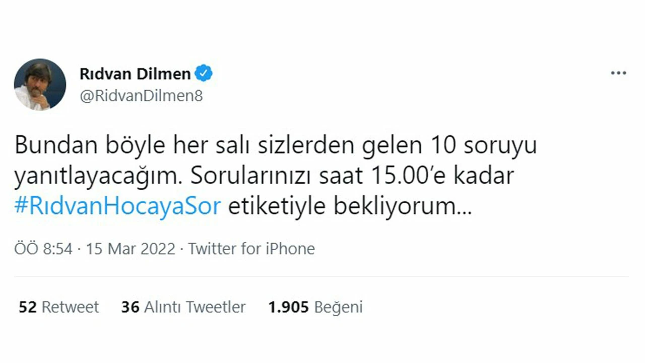 Rıdvan Dilmen'in yeni adresi belli oldu! Haberi duyan telefona sarıldı...