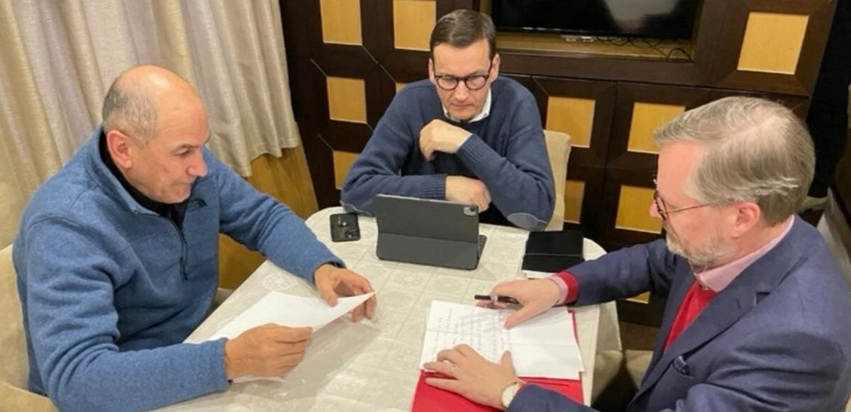 Avrupalı üç başbakan Kiev'de: Zelenskiy ile görüşecekler