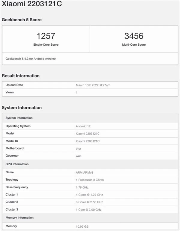 Xiaomi Mix 5’e ait performans testleri ortaya çıktı