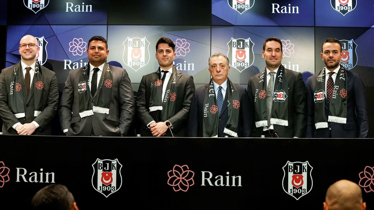 Beşiktaş Kripto varlık platformu Rain Yazılım ile sponsorluk anlaşması imzaladı