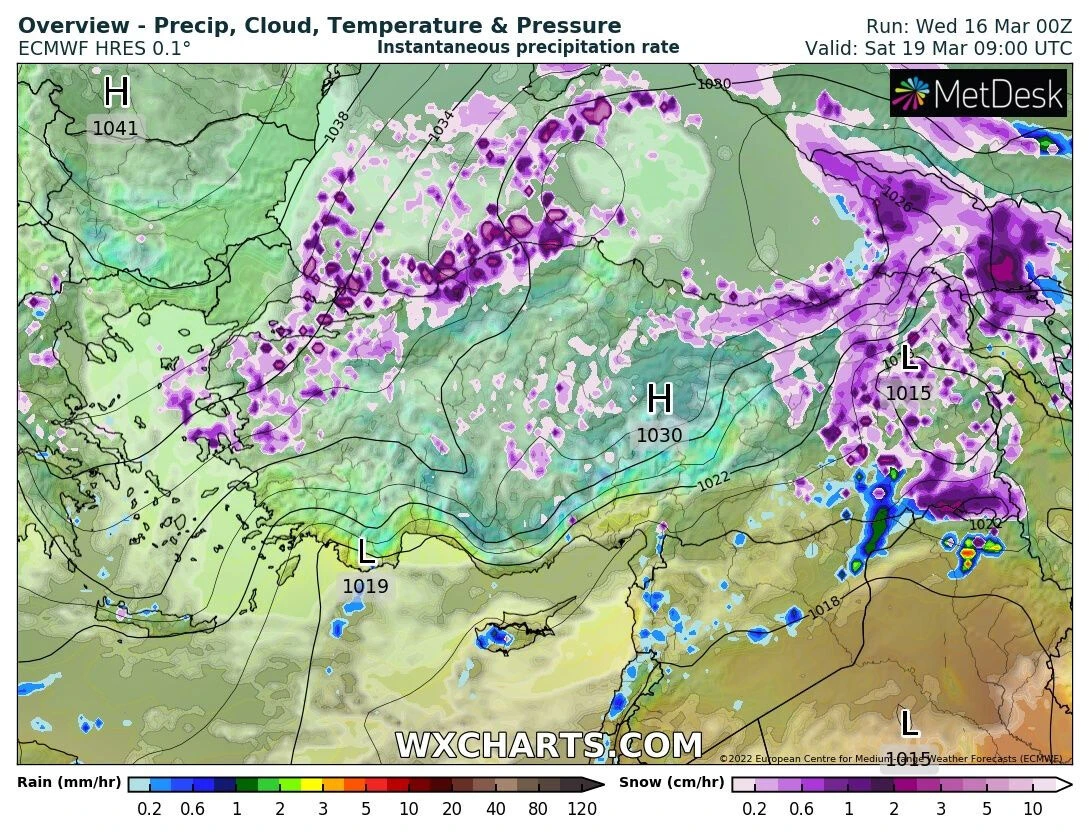 Son dakika... Meteoroloji uyardı! Kar geri geliyor, 5 gün sürecek