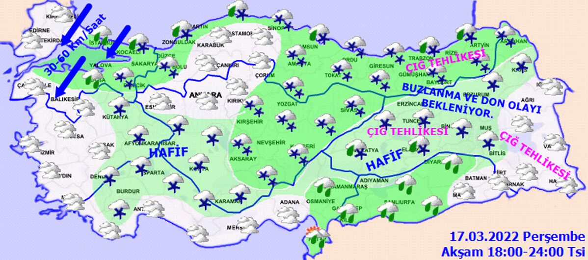 Meteoroloji uyardı! Sıcaklıklar aniden düşecek, kar geri geliyor