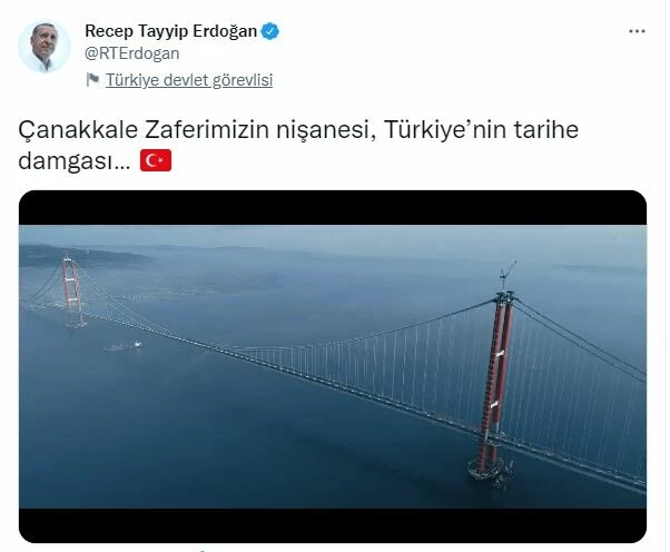 Türkiye'nin tarihe nişanesi, gurur projesi Çanakkale Köprüsü 'Zafer'in yıldönümünde açılıyor
