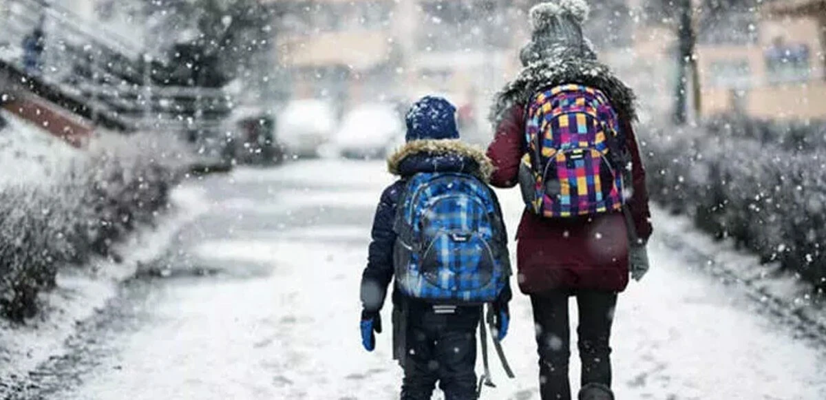 Eğitime kar engeli: Çok sayıda ilde okullar tatil