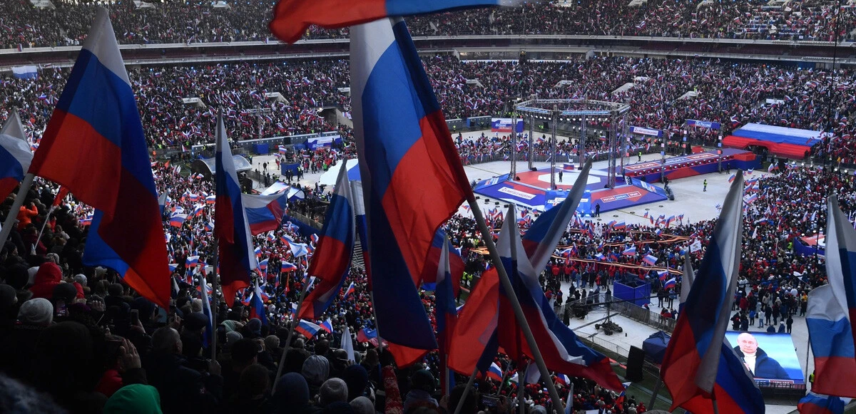 Putin savaşın başından bu yana ilk kez halkın karşısına çıktı