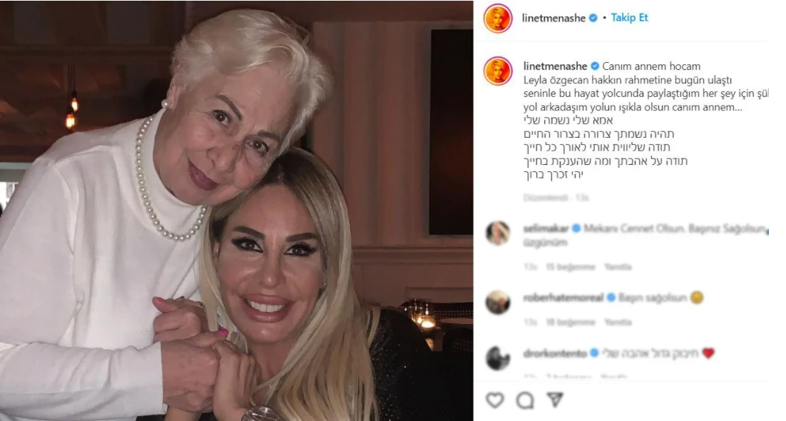 Linet'in annesinden acı haber: Leyla Özgecan hayatını kaybetti