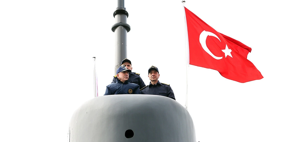 Bakan Akar ateşledi: AKYA torpidosundan hedefe tam isabet!