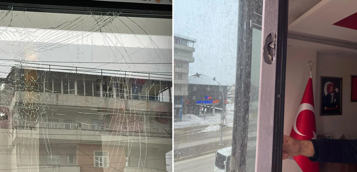 Son dakika: AK Parti Yüksekova İlçe Başkanlığına saldırı!