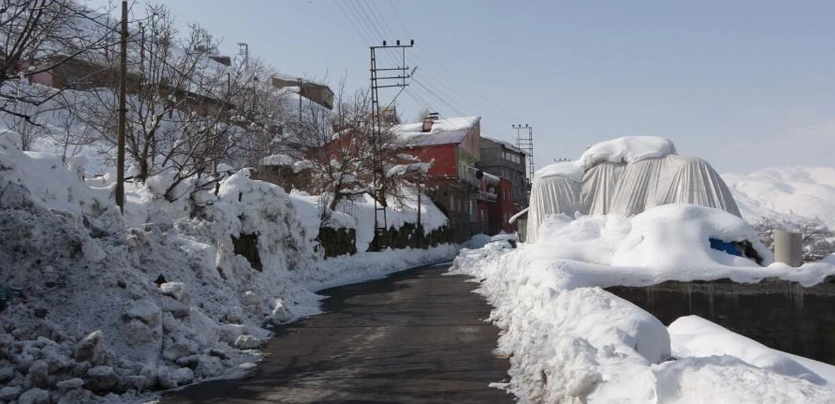 Çığ alarmı: Kentte can güvenliği için 40 ev boşaltıldı