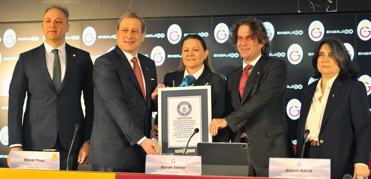 Galatasaray Guinness Rekorlar Kitabı’na girdi