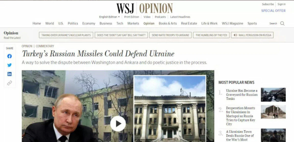 Türkiye'deki S-400’ler Ukrayna'ya verilsin önerisine Ankara’dan şartlı açıklama