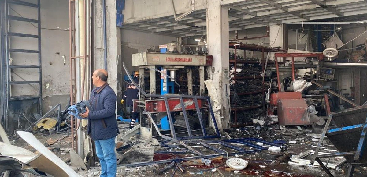 Son dakika! Diyarbakır sanayi sitesinde büyük patlama